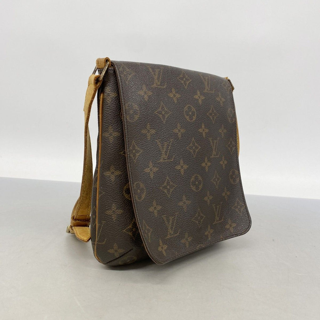 Louis Vuitton Shoulder Bag Monogram Musette Brown — view 2