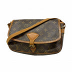 Louis Vuitton Shoulder Bag Monogram Sologne Brown