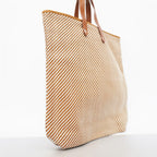 Hermes Tote di PM Leather Brown Silver — view 2