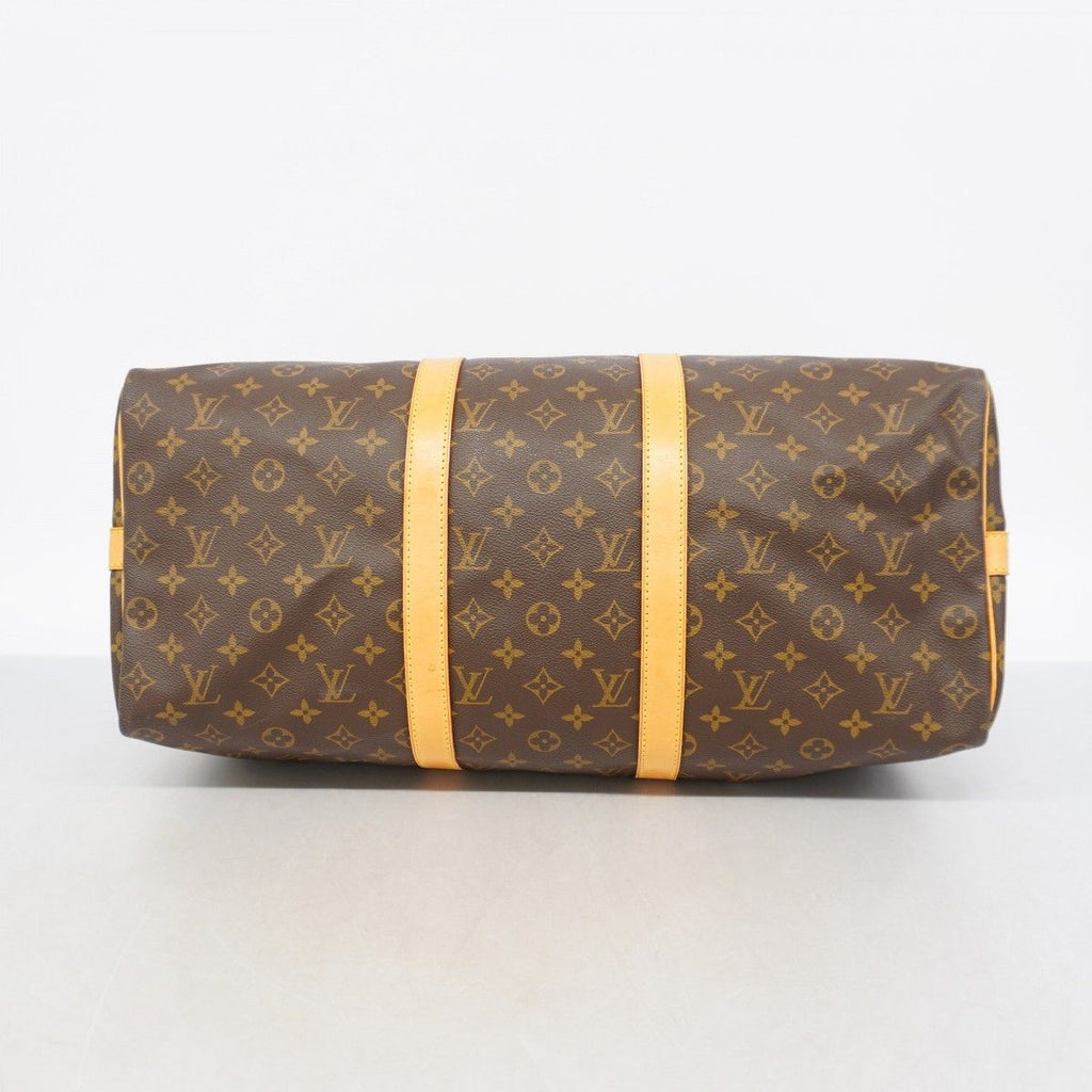 Louis Vuitton Boston Bag Monogram Keepall Bandouliere 50 Brown — view 3