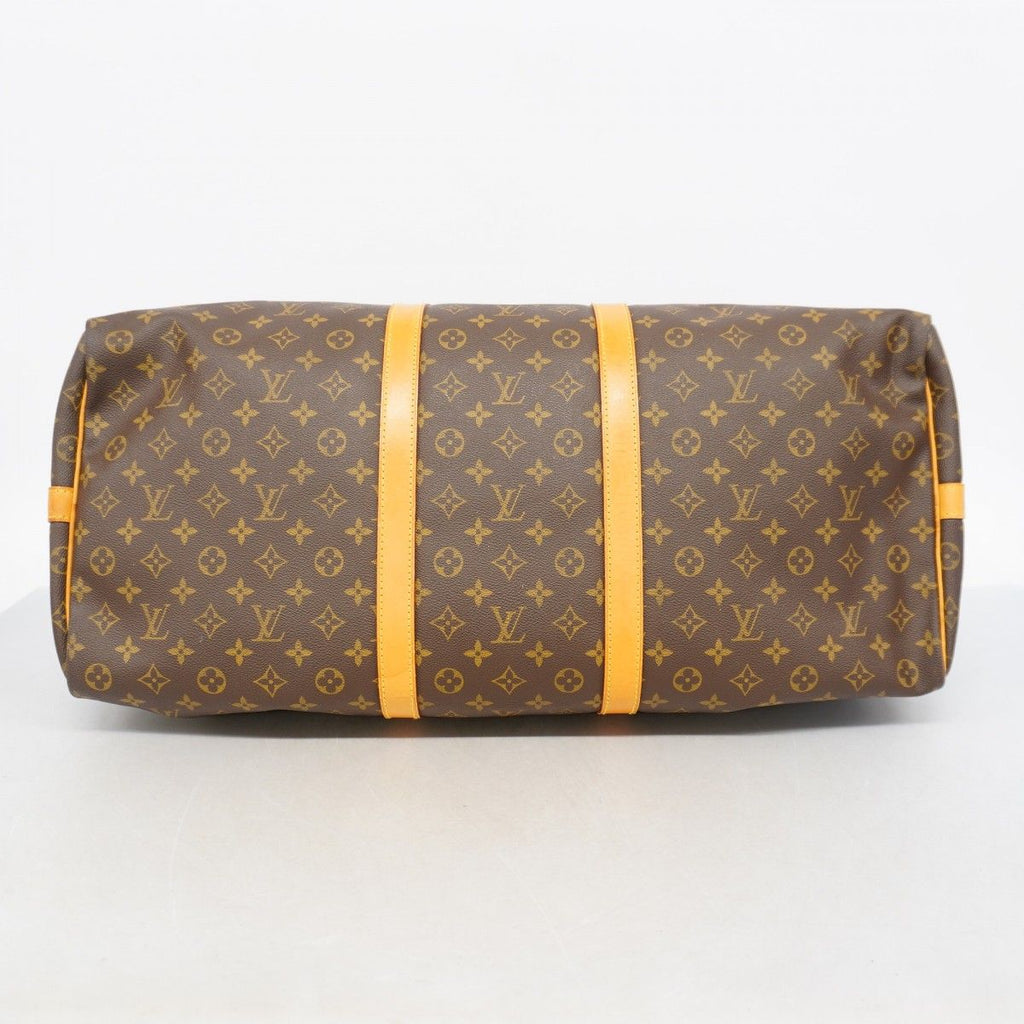 Louis Vuitton Boston Bag Monogram Keepall Bandouliere 60 Brown — view 3