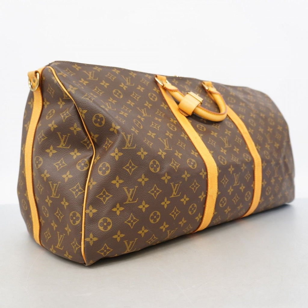Louis Vuitton Boston Bag Monogram Keepall Bandouliere 60 Brown — view 2