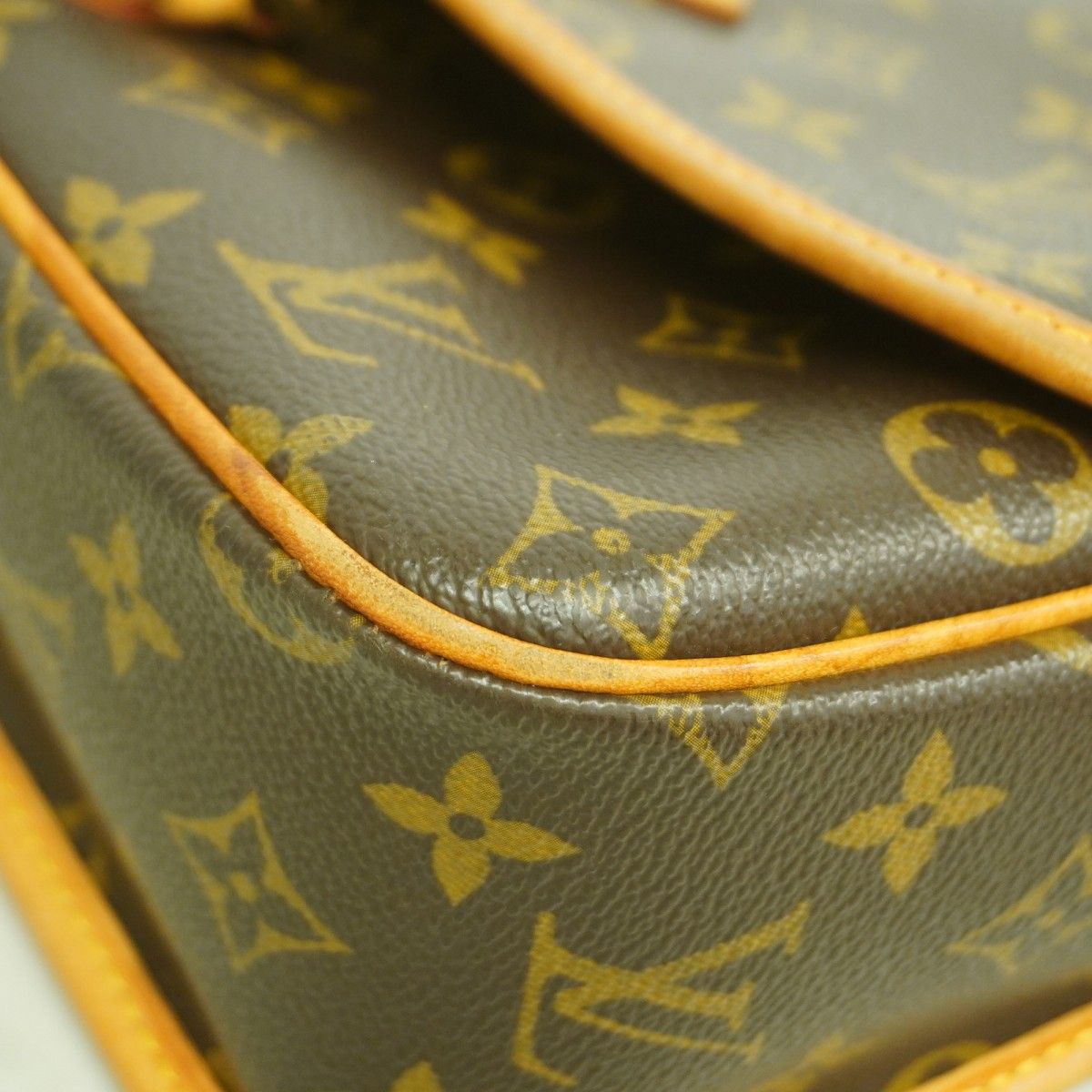 Louis Vuitton Shoulder Bag Monogram Sologne Brown — view 6