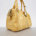 Fendi Handbag Coatingcanvas Yellow Gold — view 2