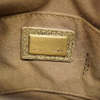 Fendi Handbag Coatingcanvas Yellow Gold — view 5