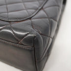 Chanel Handbag Quilted Lambskin Black Gold — view 6