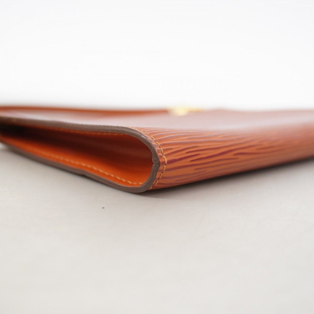 Louis Vuitton Pouch Epi Pochette Soir Brown — view 6
