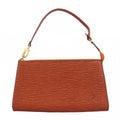 Louis Vuitton Pouch Epi Pochette Soir Brown