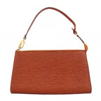 Louis Vuitton Pouch Epi Pochette Soir Brown