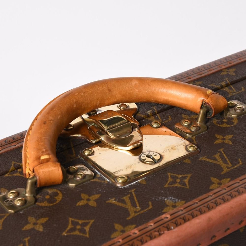 Louis Vuitton Alzer 55 Trunk Case Hard Monogram Leather — view 6