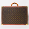 Louis Vuitton Alzer 55 Trunk Case Hard Monogram Leather