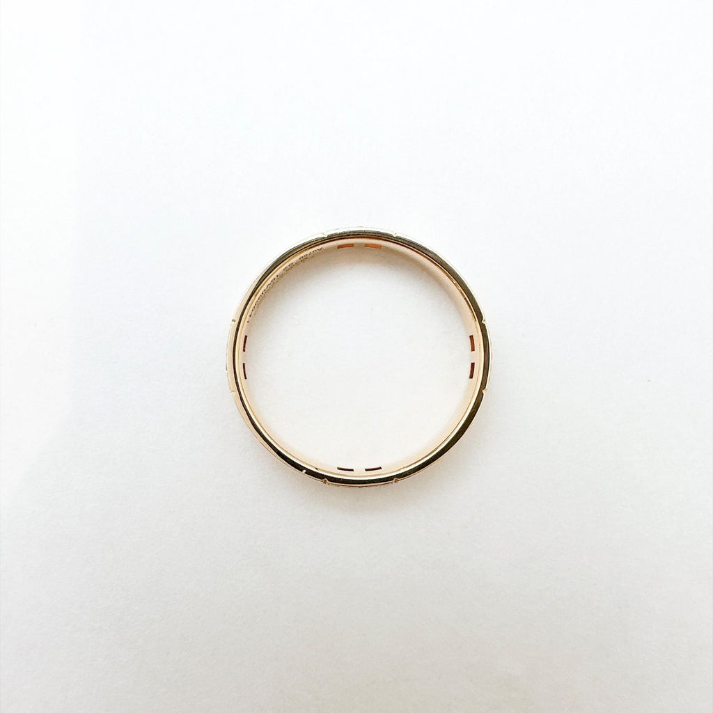 Hermes Ever Herakles Diamond Pink Gold Ring — view 4