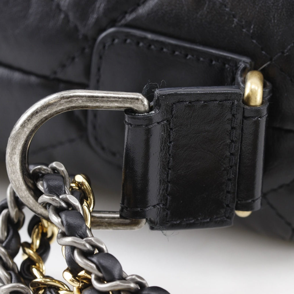 Chanel Gabriel Hobo Small Chain Shoulder Calf Black — view 9