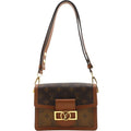 Louis Vuitton Dauphine Mini Monogram Reverse Canvas Brown Shoulder