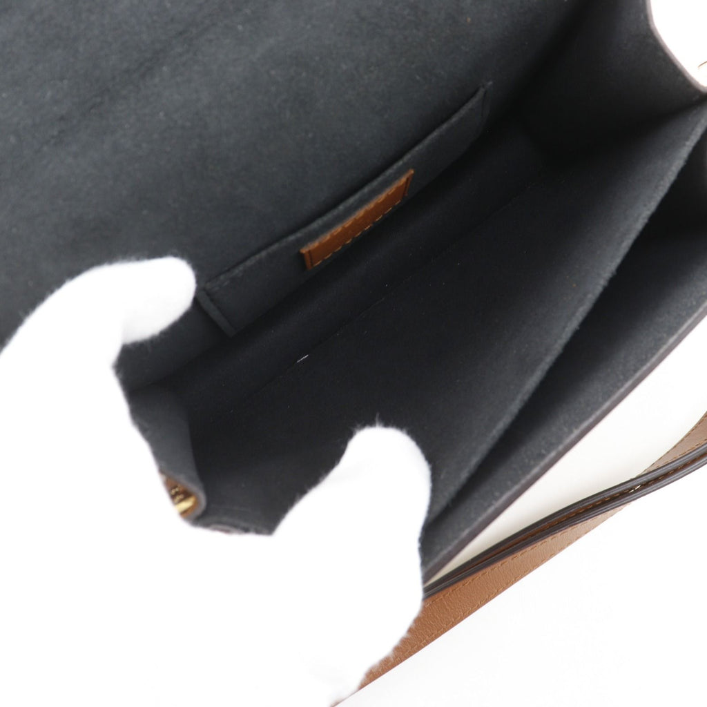 Louis Vuitton Dauphine Mini Monogram Reverse Canvas Brown Shoulder — view 5
