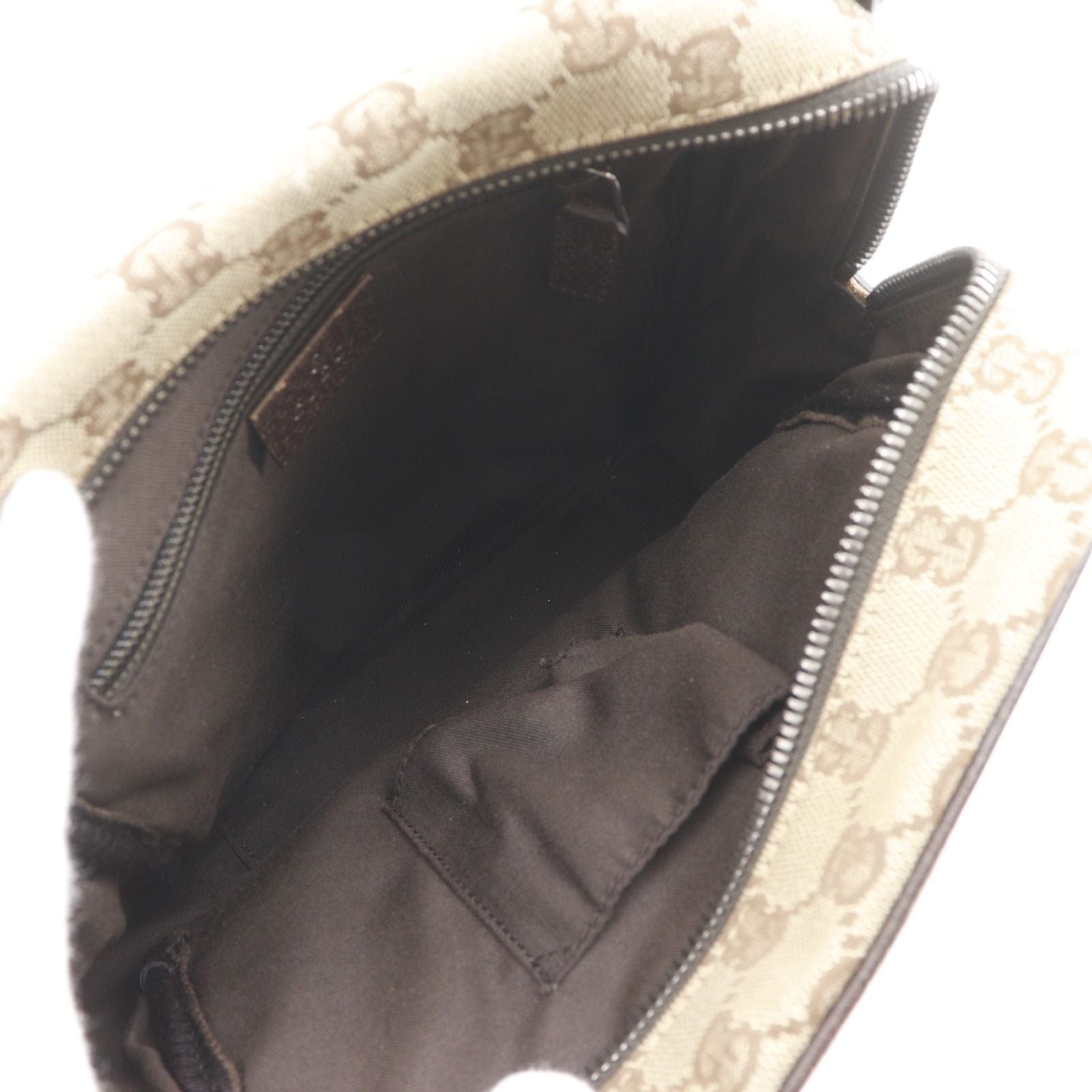 Gucci GG Canvas Brown Shoulder — view 5