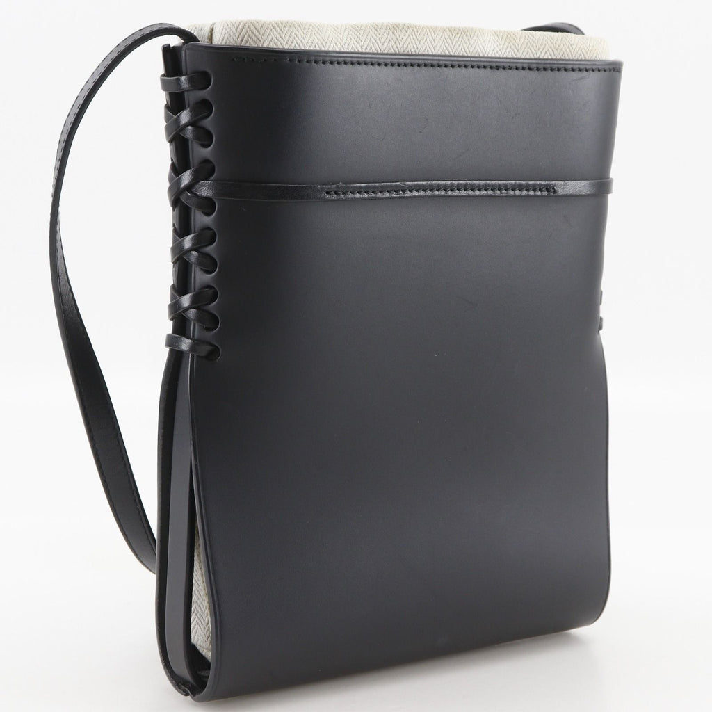 Loewe Ikebana Small Calf Black Shoulder — view 3