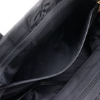 Chanel New Travel Line Tote MM Nylon Canvas Black — view 7