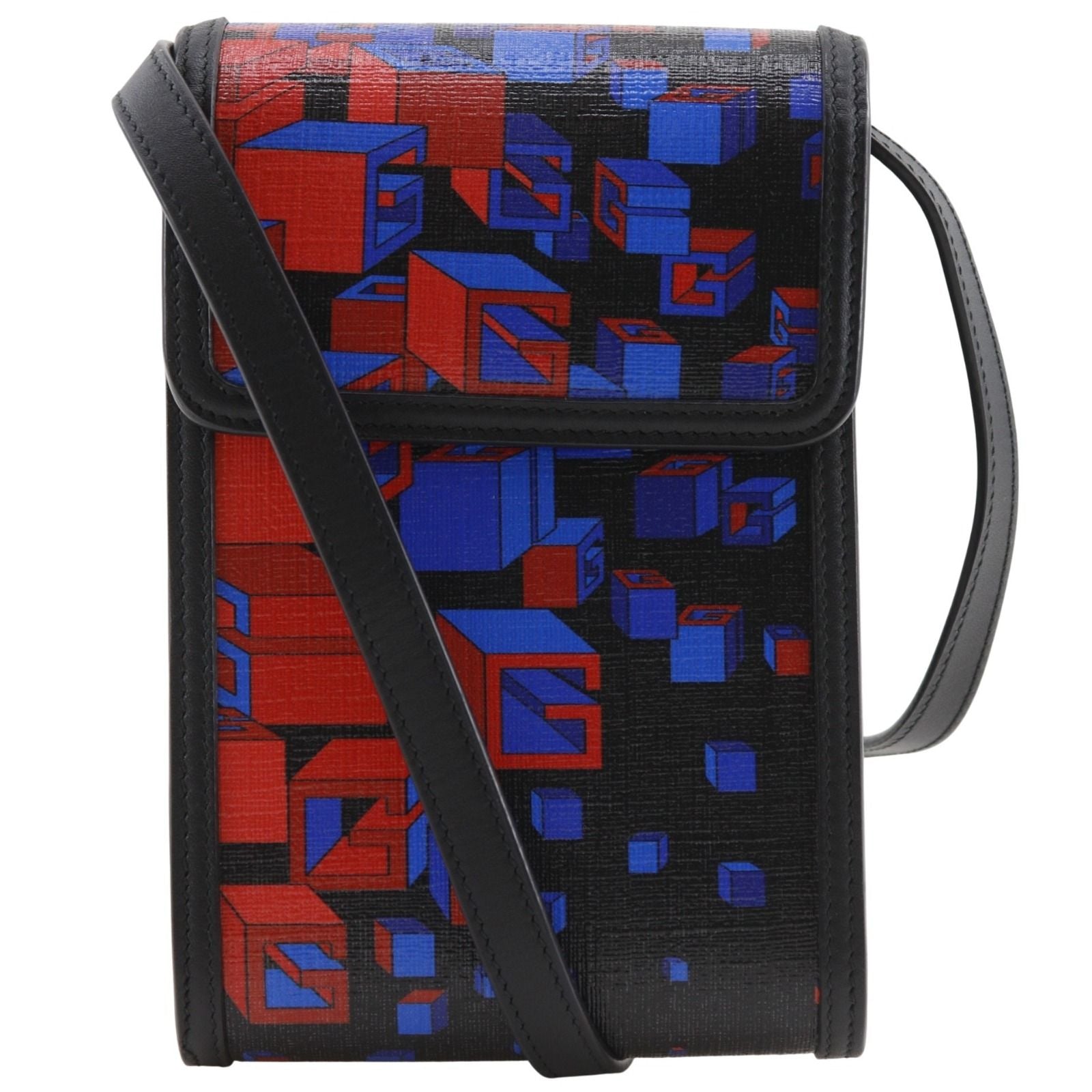 Gucci Square Space Pochette Black Shoulder