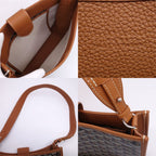 Goyard Musette Shoulder Bag Dincanvas Black Brown Silver — view 6