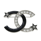 Chanel Brooch Black