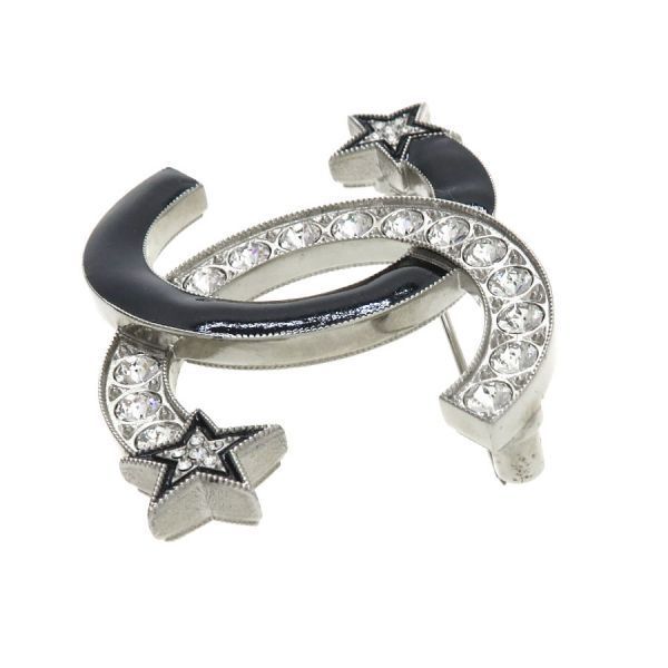 Chanel Brooch Black — view 2