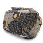 Louis Vuitton Monogram Denim Patchwork Bowie Hand Bag Black — view 4