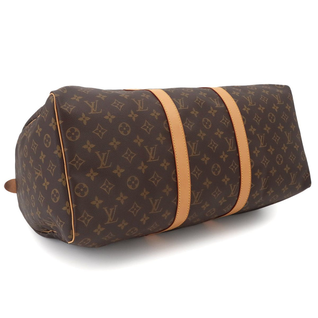 Louis Vuitton Monogram Keepall 50 Boston Bag Brown — view 4