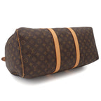 Louis Vuitton Monogram Keepall 50 Boston Bag Brown — view 4