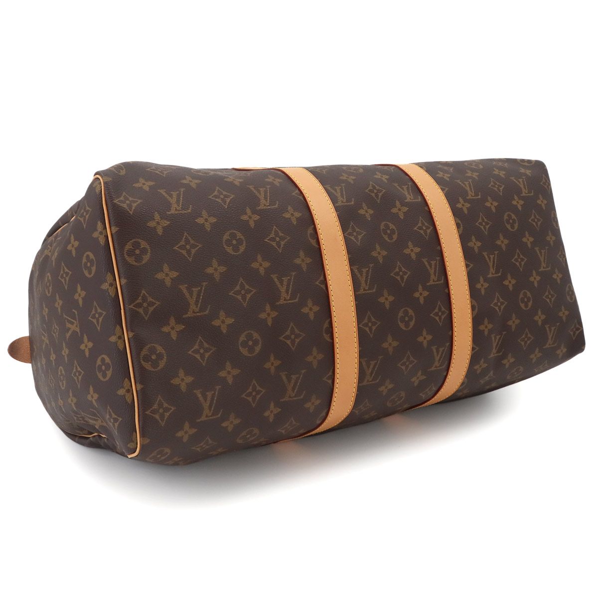 Louis Vuitton Monogram Keepall 50 Boston Bag Brown — view 4