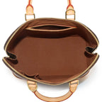 Louis Vuitton Monogram Alma Hand Bag Brown Gold PM — view 7