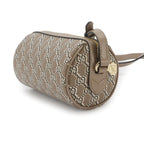 Gucci GG Shadow Shoulder Bag Supremecanvas Leather Beige — view 4