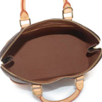 Louis Vuitton Monogram Alma Hand Bag Brown Gold — view 6