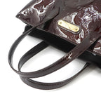 Louis Vuitton PM Monogram Vernis Hand Bag Leather Amarante — view 6