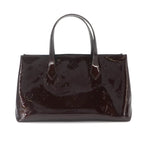 Louis Vuitton PM Monogram Vernis Hand Bag Leather Amarante — view 3