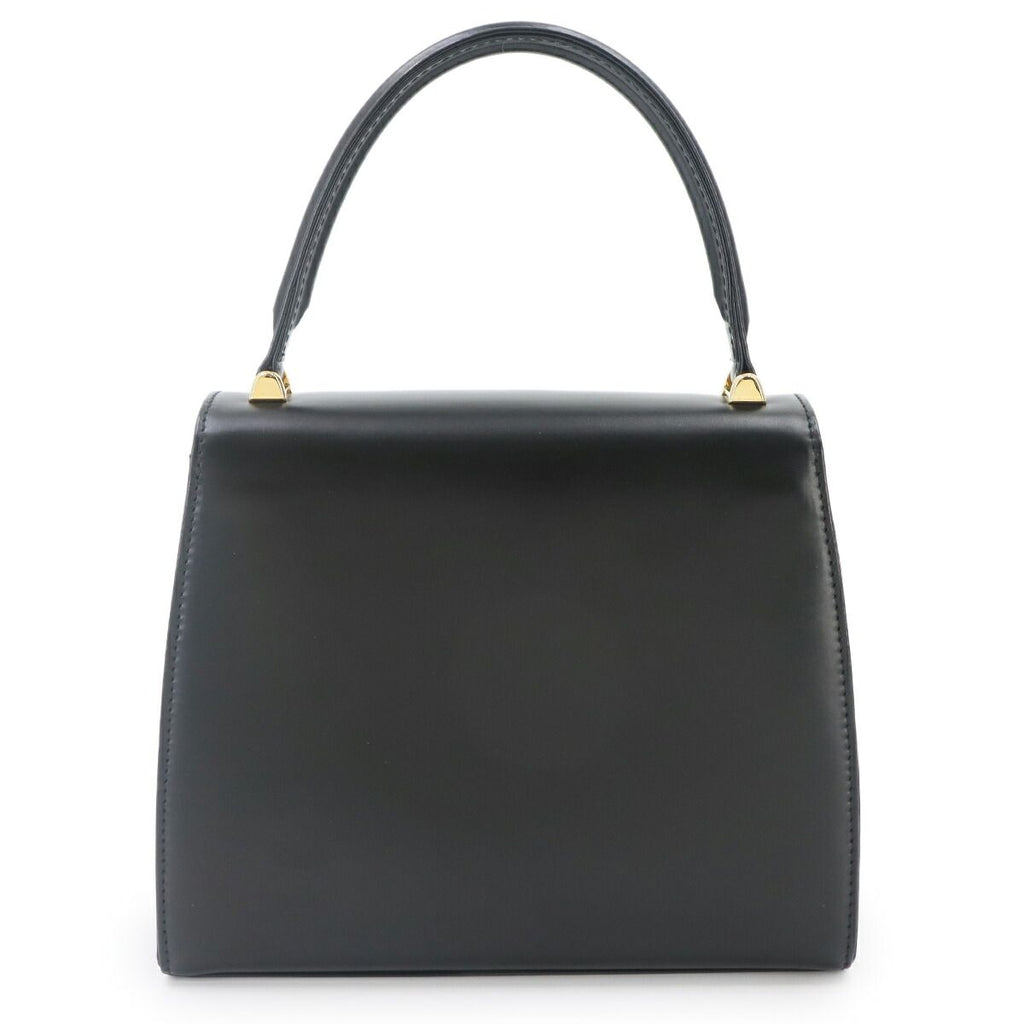 Louis Vuitton Opera Athens Hand Bag Leather Noir Black Gold — view 2