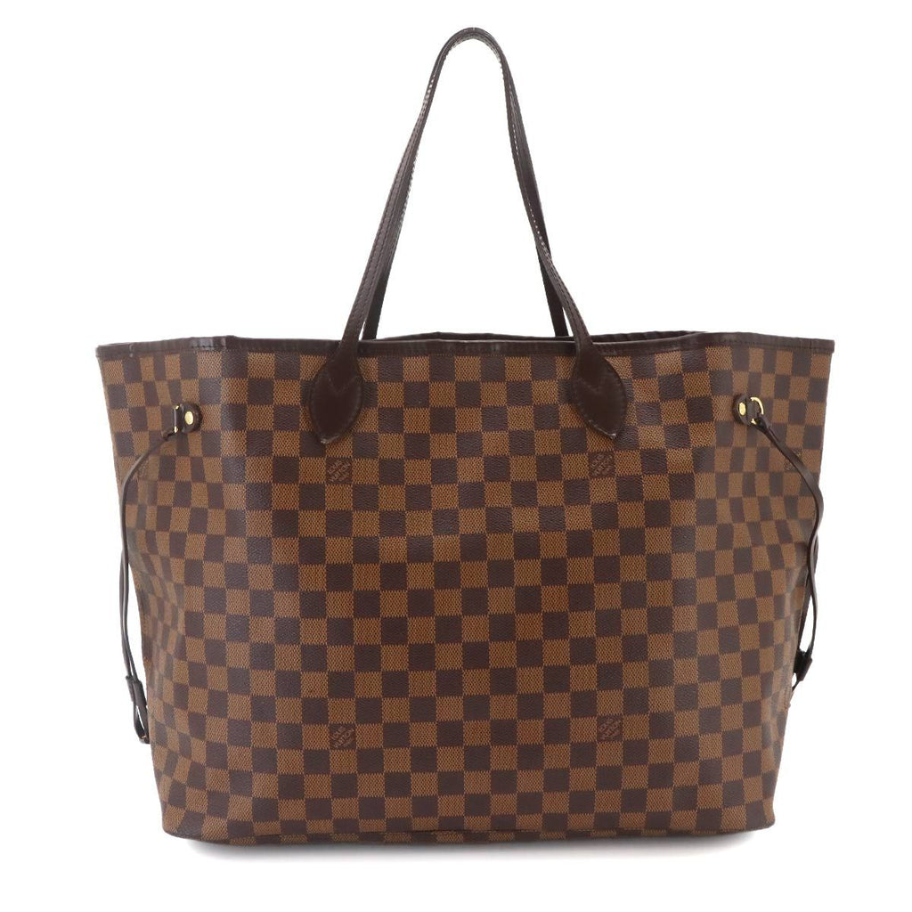 Louis Vuitton Damier Neverfull GM Tote Ebene Cerise Gold — view 2