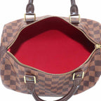 Louis Vuitton Damier Speedy 30 Hand Bag Ebene Brown Gold — view 6