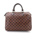 Louis Vuitton Damier Speedy 30 Hand Bag Ebene Brown Gold — view 2