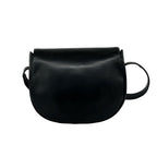 Celine Bagged Vintage Carriage Calf Leather Shoulder Bag Pochette Sakosh Black — view 3