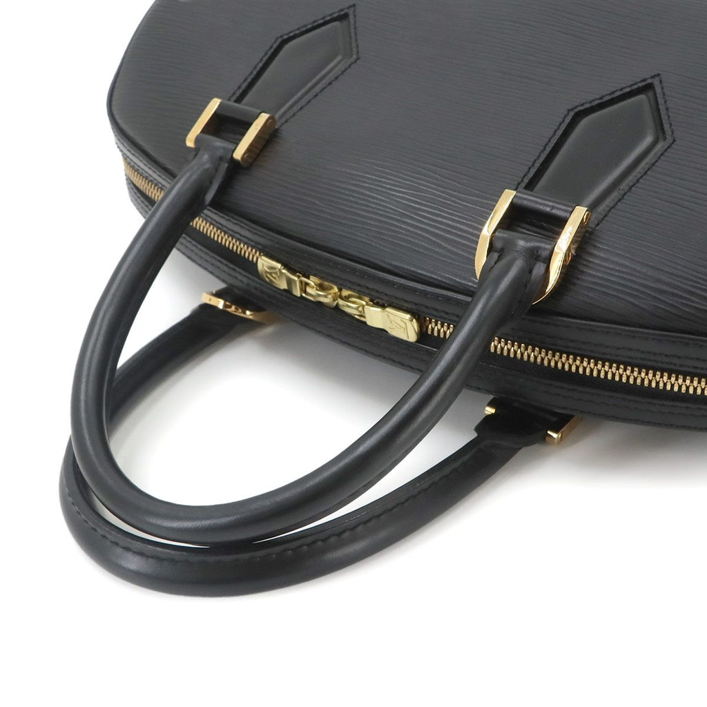 Louis Vuitton Epi Hand Bag Leather Noir Gold — view 6
