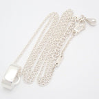 Gucci Interlocking Cutout Necklace 925 Sterling Silver — view 4