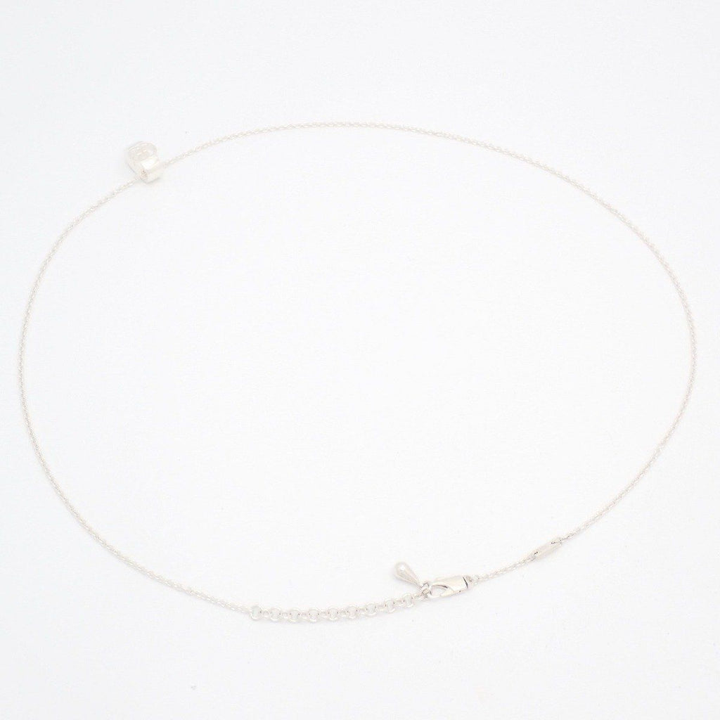 Gucci Interlocking Cutout Necklace 925 Sterling Silver — view 3