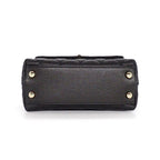 Chanel Shoulder Bag Quilted Herehandle Xxs Top Handle Mini Black Caviar Leather — view 4