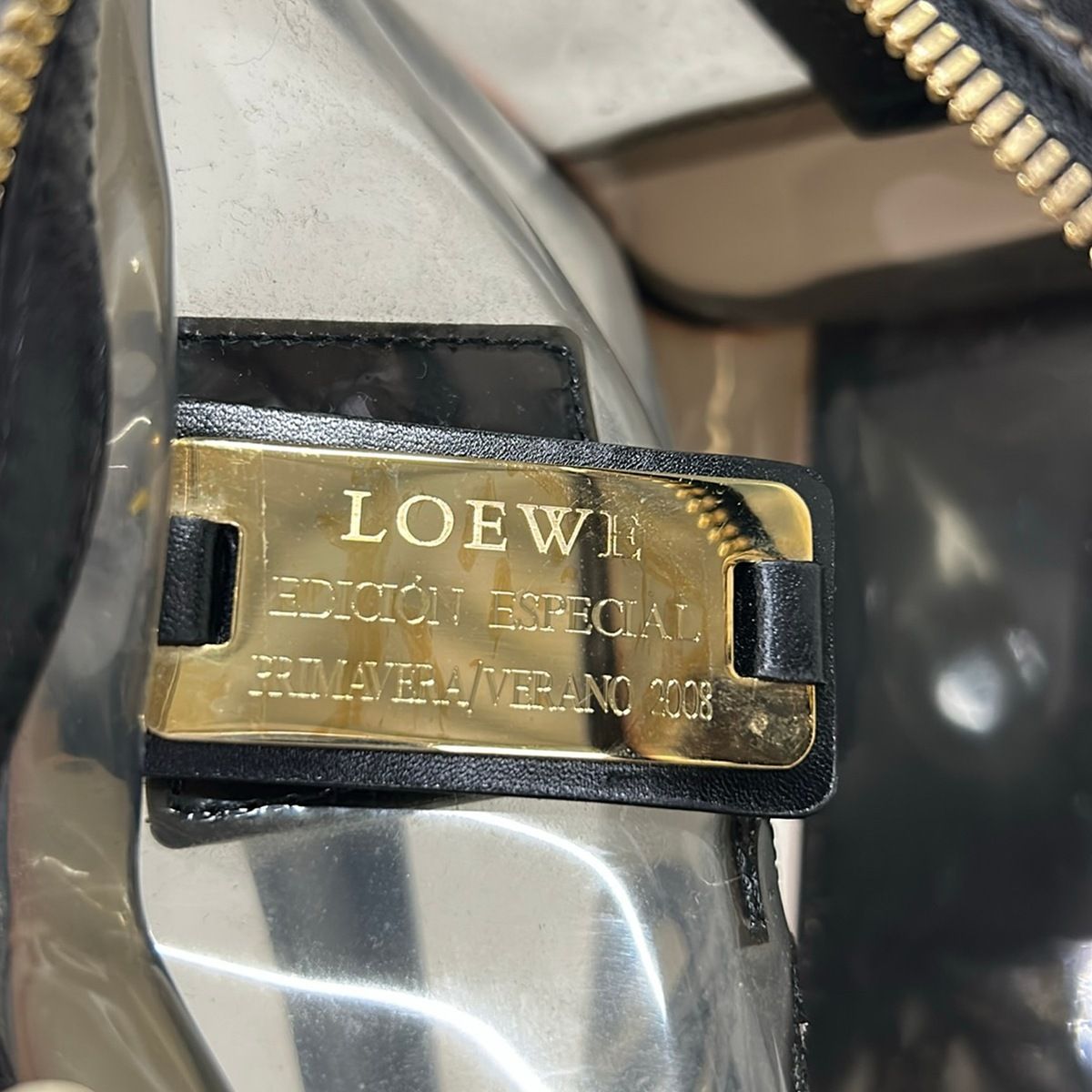Loewe Handbag Amazona Clear Black Edicion Especial Primavera Leather — view 9