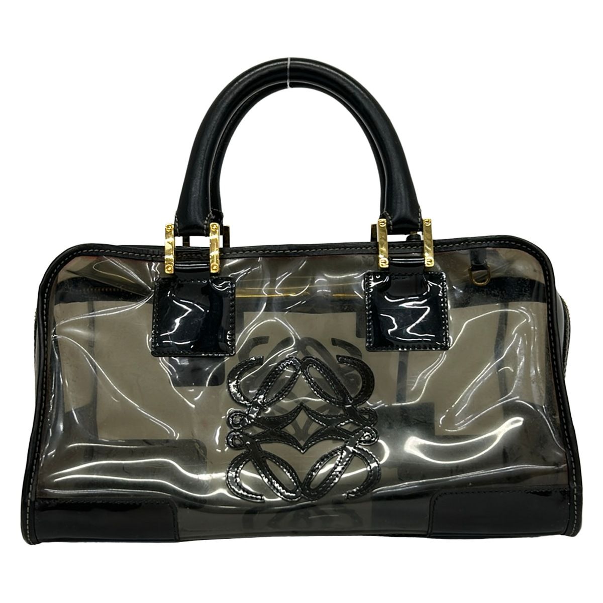 Loewe Handbag Amazona Clear Black Edicion Especial Primavera Leather — view 3