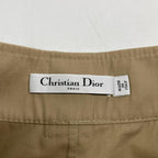 Dior Beige Flare Trench Skirt — view 3