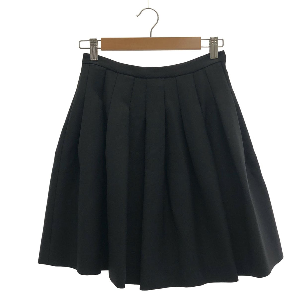 Dior Navy Wool Flare Miniskirt 34 Dress