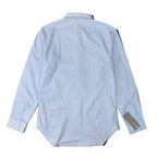 Dior Kept Cotton Shirt Long Sleeve One Point Embroidery Dress 39 Blue — view 3