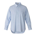Dior Kept Cotton Shirt Long Sleeve One Point Embroidery Dress 39 Blue